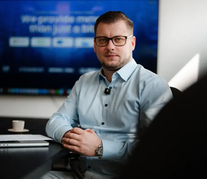 Geschäftsführer im Büro